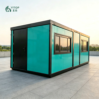 Vente directe d'usine - Maisons modulaires extensibles en conteneurs - Maisons préfabriquées - Construction en panneaux sandwich en acier - Design moderne pour l'extérieur