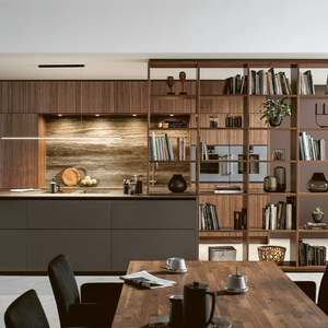 Cuisine sur mesure de conception américaine, armoire de cuisine moderne neuve pour maisons préfabriquées, fabriquée au Vietnam - Product Image 4