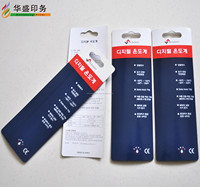 Serviette Ventre Bandes Imprimé Recyclable Brun Kraft Papier Wrap Manches Vêtements Chaussettes Emballage