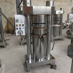 Prensadoras de aceite hidráulicas simples, prensado en frío, aceite de semilla de perilla puro Natural, 200-180 KG/h, planta de máquina de prensa de aceite de aguacate - Product Image 3