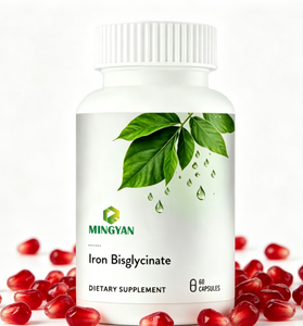 OEM/ODM Bisglicinato de Hierro (60 Cápsulas) |   Hierro Quelado con Vitamina C, Folato y Vitaminas del Grupo B para una Alta Absorción, Suave para el Estómago - Product Image 4
