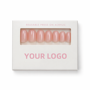 <span class=keywords><strong>Uñas</strong></span> Postizas <span class=keywords><strong>de</strong></span> Gel Suave, <span class=keywords><strong>Color</strong></span> <span class=keywords><strong>Rosa</strong></span> Nude Brillante, Cortas <span class=keywords><strong>y</strong></span> Redondas, Anti-Amarilleamiento, con Protección UV, Reutilizables - Product Image 3