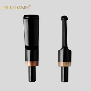 Woody Scent Wooden Pipe Mouthpiece Straight Type Short Stem Reusable Smoking Pipe Accessory - Product Image 1