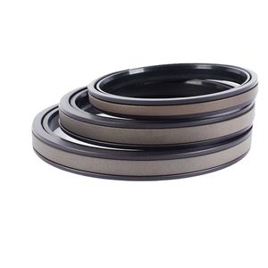 Joints hydrauliques SPGW personnalisés pour une utilisation sur pelle Joint d'huile de piston en caoutchouc PTFE et bronze - Product Image 2