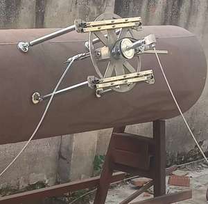 Machine de découpe à jet d'eau haute pression portable BTECH pour réservoirs de pétrole et de gaz, tuyaux d'usines chimiques, découpe à froid sans étincelles, haute sécurité - Product Image 6
