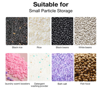 Diffuseur de perles parfumées mural pour l'organisation de la buanderie, adapté aux perles de lavage/à la poudre à laver