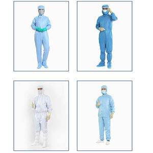 Produsen profesional penutup pakaian keamanan antistatik untuk penggunaan ruang pembersih - Product Image 3