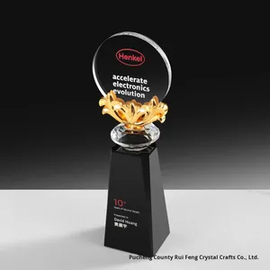 Trophée en cristal blanc pour champion <span class=keywords><strong>de</strong></span> concours <span class=keywords><strong>de</strong></span> <span class=keywords><strong>chant</strong></span> et <span class=keywords><strong>de</strong></span> danse, récompense pour les meilleurs vendeurs, réunion annuelle <span class=keywords><strong>de</strong></span> l'entreprise - Product Image 2