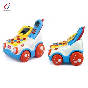 Juguete Educativo de Moda Chengji, Teléfono de Juguete con Forma de Coche, Teléfono Musical de Dibujos Animados, Juguetes para Niños, Teléfono Móvil de Plástico para Bebés - Product Image 3