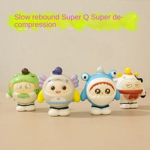 Vente en gros de jouets <span class=keywords><strong>anti</strong></span>-<span class=keywords><strong>stress</strong></span> en maille EVA, jouet de décompression, poupée musicale à rebond lent, jouets à pincer et à presser, haute résilience, portable - Product Image 4