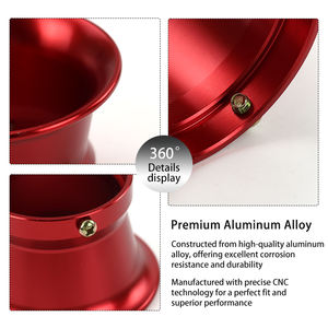 LINGQI Accessoire de <span class=keywords><strong>moto</strong></span> de course Matériau anti-corrosion Filtre à air Coupe-vent <span class=keywords><strong>50mm</strong></span> pour Pit Dirt Bike - Product Image 4