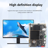 Carte mère PCBA Android HP-339A RK3399 Android 9.0/Debian 10 Affichage numérique Carte de contrôle Android avec sortie LVDS