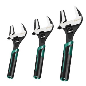 Baolian Adjustable Wrench Industrial Grade Chromium Vanadium Steel Serrated Jaw Anti-Slip Handle Metric Size - Product Image 5