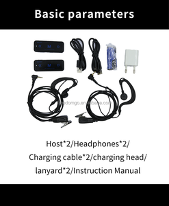 2PCS Freedomgo FM-S24, los Walkie Talkies Más Pequeños y Súper Mini + Auriculares con Alimentación USB, UHF 400-470MHz, Bidireccionales, con Batería de 500mAh - Product Image 6