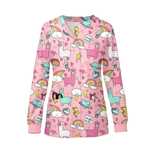 Nouvelle Arrivée Blouse <span class=keywords><strong>de</strong></span> <span class=keywords><strong>Travail</strong></span> <span class=keywords><strong>Médicale</strong></span> Imprimée à Manches Longues Unisexe Extensible Séchage Rapide Chaude pour le <span class=keywords><strong>Travail</strong></span> et les Activités Extérieures - Product Image 4