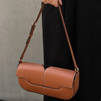   Sac à bandoulière en cuir Osmo, sac à bandoulière de créateur indépendant, style minimaliste français