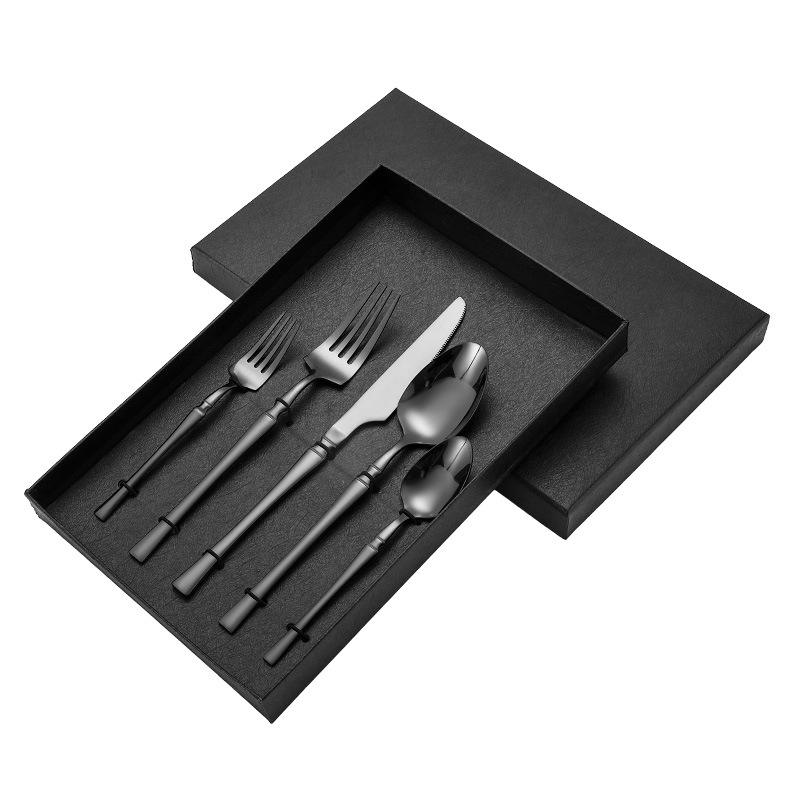 ชุดของขวัญสี่ชิ้นสีโรสโกลด์ (กล่องบนและล่าง)