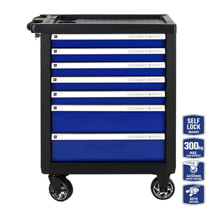 Tùy chỉnh thép cán giỏ hàng tủ tuyệt vời EVA khay cơ khí Bảo Trì Xe đẩy ngực OEM hỗ trợ cho các công cụ hội thảo - Product Image 6