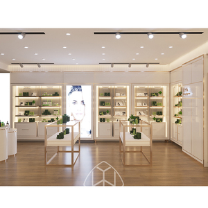 Cabinet Decoration Shop Interior Design Stands Display Shelf Cosmetic Showcase Makeup Studio Furniture