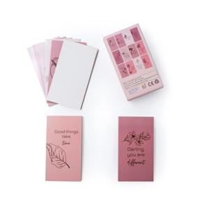 Cartes d'affirmation inspirantes pour le soin de soi, impression personnalisée, psychologie, cartes d'affirmation pleines de conscience, jeu de cartes - Product Image 1