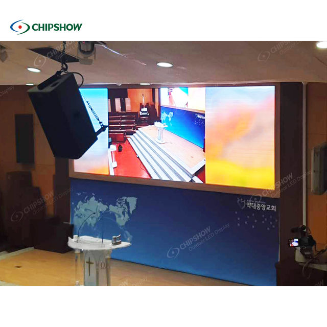 Chipshow Mini Small Pitch Indoor LED Display Factory Price Stage Background Hire with Bracket High Visibility LED Panel Screen