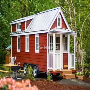 Casa <span class=keywords><strong>Mobile</strong></span> Prefabbricata a 2 Piani per <span class=keywords><strong>Campeggio</strong></span> all'Aperto, Montabile su Auto a 4 Ruote - Product Image 2