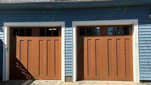 Porte de <span class=keywords><strong>garage</strong></span> en bois de luxe faite à la main avec motifs naturels distinctifs - Product Image 3