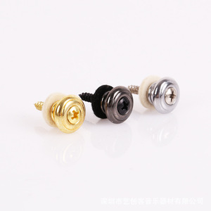 Cerradura de correa para guitarra, de latón pulido, duradera, para guitarra acústica - Product Image 1