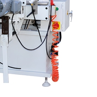 Machine de perçage et de fraisage PLC pour trous de serrures de fenêtres et portes en aluminium, avec fonction de copie de perçage à trois trous, 3.8KW, 290x90, routeur pour fentes de serrure