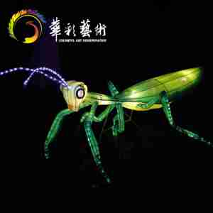 Lanternes à insectes lumineuses coccinelles et sauterelles pour jardin botanique Lanterne spectacle décoration festive pour la Saint-Valentin - Product Image 2