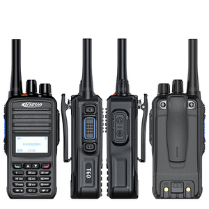 Kirisun T60 Walkie Talkie Analógico Portátil UHF IP65, Radio Bidireccional Resistente al Agua con Teclado y Antena - Product Image 2