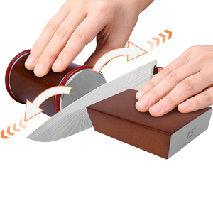 Yun Usine Meilleure Vente Rouleau En Acier Magnétique Pierre À Aiguiser Couteau Ensemble <span class=keywords><strong>Diamant</strong></span> En Céramique Roulant Couteau Aiguiseur pour Cuisine - Product Image 1