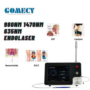 Nueva Tecnología Láser Endoláser de 980nm+1470nm 635nm para Tratamiento de Venas Varicosas y Arañas Vasculares, Fabricante Original - Product Image 2