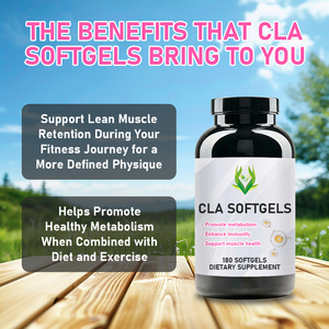Cápsulas Blandas de CLA OEM ODM, Contienen Aceite de Semilla de Cártamo, Ayuda a Mantener una Forma Corporal y una Masa Muscular Saludables - Product Image 4
