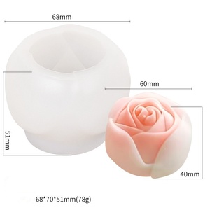 Tridimensional viento <span class=keywords><strong>nacional</strong></span> hibisco flor vela molde de silicona aromaterapia decoración molde - Product Image 6