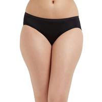 Culotte taille haute sans couture pour femme en nylon/coton ultra-extensible, respirante, semi-transparente et légère, respectueuse de l'environnement