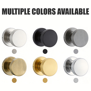 TIANYI Luxury Antique Brass <b>Door</b> <b>Knob</b> Round Rosette Vintage Brushed Bronze Interior Room Wooden <b>Door</b> Handle Cylinder Locksets - Product Image 2