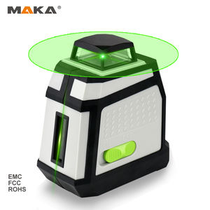 OEM عالية الجودة عبر خط 3d مستوى الليزر الأخضر خط ليزر مستوى قياس أدوات - Product Image 1