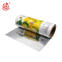 Yuanzhong personnalisé imprimé feuille d'aluminium Film rouleau paquet usine Sachet pour pop-corn Snack chocolat Cookie alimentaire usage industriel