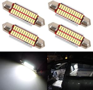 Bombilla LED Festón 31mm 36mm 39mm 41mm C5W C10W 4014, Sin Errores CANBUS, Lámpara Festón para Auto, Luz Interior de Coche - Product Image 2