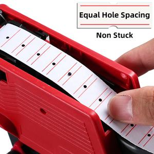 Etiquetas para Pistola <span class=keywords><strong>de</strong></span> Precios con Línea Roja <span class=keywords><strong>de</strong></span> <span class=keywords><strong>12</strong></span>*21*500 con Orificio <span class=keywords><strong>de</strong></span> Posicionamiento, Etiquetas Adhesivas Personalizadas para Precios para Supermercado/Comercio - Product Image 5