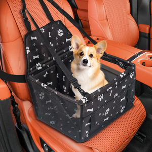 Assento de Carro para Animais de Estimação, Bolsa Portátil de Luxo para Cães e Gatos, Leve, Dobrável, Respirável e Não Abafada, Acessório para Assento de Carro - Product Image 2