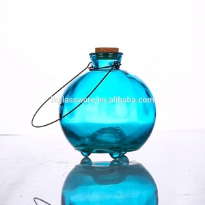 Piège à mouches en <span class=keywords><strong>verre</strong></span> coloré, dispositif durable qui attire les abeilles, avec poignée suspendue, nouveau design 2021 - Product Image 2