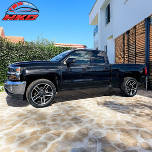 Pare-soleil de fenêtre pour Chevrolet Silverado et GMC Sierra 1500 & LD 2500, cabine étendue 14-19, protection latérale de la vitre de porte de voiture intégrée au cadre - Product Image 6