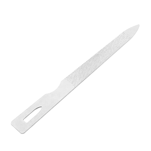 Lima de Uñas Profesional de Doble Cara de Acero Inoxidable, Herramienta Económica para Uñas de los Pies con Recambios de Papel de Lija, Herramienta de Manicura y Pedicura - Product Image 4