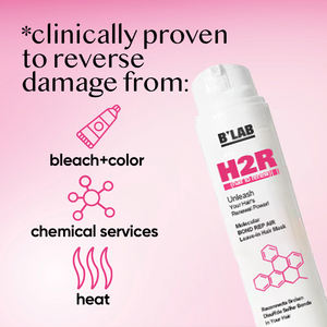 Perawatan Rambut Organik Label Pribadi Kondisioner Tanpa Bilas Mengembalikan Kerusakan Akibat Panas untuk Semua Jenis Rambut Perawatan Tanpa Bilas Masker Rambut H2R - Product Image 3