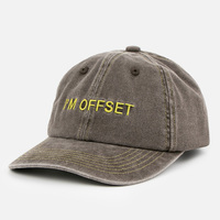 Casquette de baseball vintage à 6 panneaux avec boucle métallique, en tissu délavé, réglable, en coton, pour hommes et femmes, idéale pour le sport et le golf