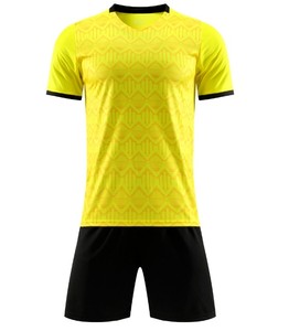 24-25 Home Player Edition Yellow Soccer Jersey Set Venta <span class=keywords><strong>al</strong></span> por mayor Fútbol Sports Shirt para jugadores - Product Image 1