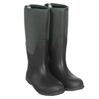 Bottes de pluie en caoutchouc pour hommes, imperméables, en néoprène, hauteur genou, avec semelle en feutre et caoutchouc, pour la pêche et la chasse