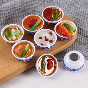 ชามพอร์ซเลนจำลองสี<span class=keywords><strong>ขา</strong></span>วขนาดใหญ่ 4 ซม. สไตล์จีน ลายฟ้า<span class=keywords><strong>ขา</strong></span>ว จานเล็กสำหรับเล่นอาหารจิ๋ว งานฝีมือเรซิ่น DIY สำหรับใส่ซุป - Product Image 4